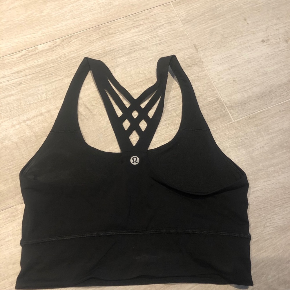 SoulCycle X Lululemon Camo Skull Sports Bra